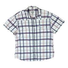 Load image into Gallery viewer, Early 00&#39;s WRANGLER Western Plaid Check Popper Button Short Sleeve Cotton Shirt
