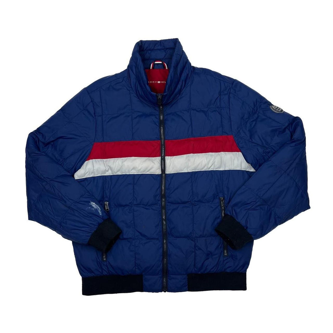 TOMMY HILFIGER Colour Block Polyester Padded Puffer Jacket Coat