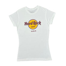 Load image into Gallery viewer, HARD ROCK CAFE &quot;Dublin&quot; Classic Souvenir Logo Spellout Graphic T-Shirt
