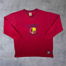 Load image into Gallery viewer, Vintage Looney Tunes (2001) “Varsity All Star League” Tweety V-Neck Sweatshirt
