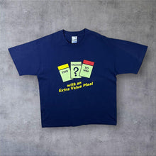 Load image into Gallery viewer, Vintage Screen Stars McDonalds “Money Monopoly” Fast Food Graphic Single Stitch T-Shirt
