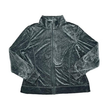 Load image into Gallery viewer, FADED GLORY Y2K Classic Basic Essential Velvet Velour Zip Tracksuit Top
