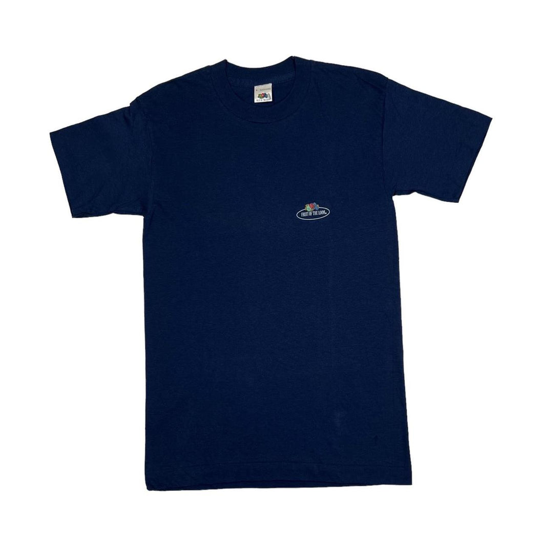 Vintage 90’s FRUIT OF THE LOOM Classic Mini Logo Cotton Single Stitch T-Shirt