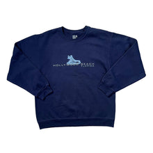 Load image into Gallery viewer, HOLLYWOOD BEACH "Florida" Souvenir Spellout Graphic Crewneck Sweatshirt
