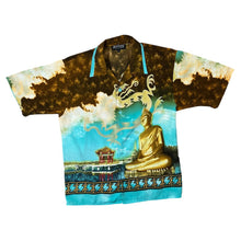 Load image into Gallery viewer, Vintage Dragonfly Buddhism Buddha Religious All-Over Print Short Sleeve Shirt

