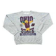 Load image into Gallery viewer, Vintage Eureka (1991) OHIO STATE SEAHAWKS The Flinstones Sports Spellout Graphic Sweatshirt

