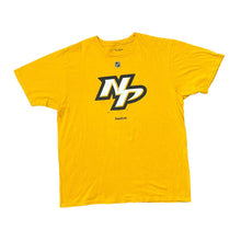 Load image into Gallery viewer, Reebok NHL NASHVILLE PREDATORS Ice Hockey Logo Spellout Graphic T-Shirt

