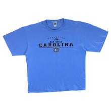 Load image into Gallery viewer, Early 00&#39;s Lee NCAA Carolina Tar Heels College Sports Graphic Blue T-Shirt
