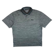 Load image into Gallery viewer, Under Armour &quot;The Performance Polo&quot; Heatgear Grey Loose Short Sleeve Polo Shirt

