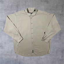 Load image into Gallery viewer, Vintage Timberland Weathergear Beige Cream Long Sleeve Button-Down Cotton Shirt
