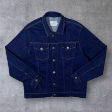 Load image into Gallery viewer, Vintage Williams &amp; Brown Dark Blue Denim Trucker Jacket
