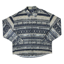 Load image into Gallery viewer, Vintage Stanley Crazy Abstract Patterned Long Sleeve Cotton Flannel Shirt
