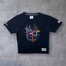 Load image into Gallery viewer, Gilbert Emirates Dubai Rugby 7’S “Lace Up” Spellout Graphic T-Shirt
