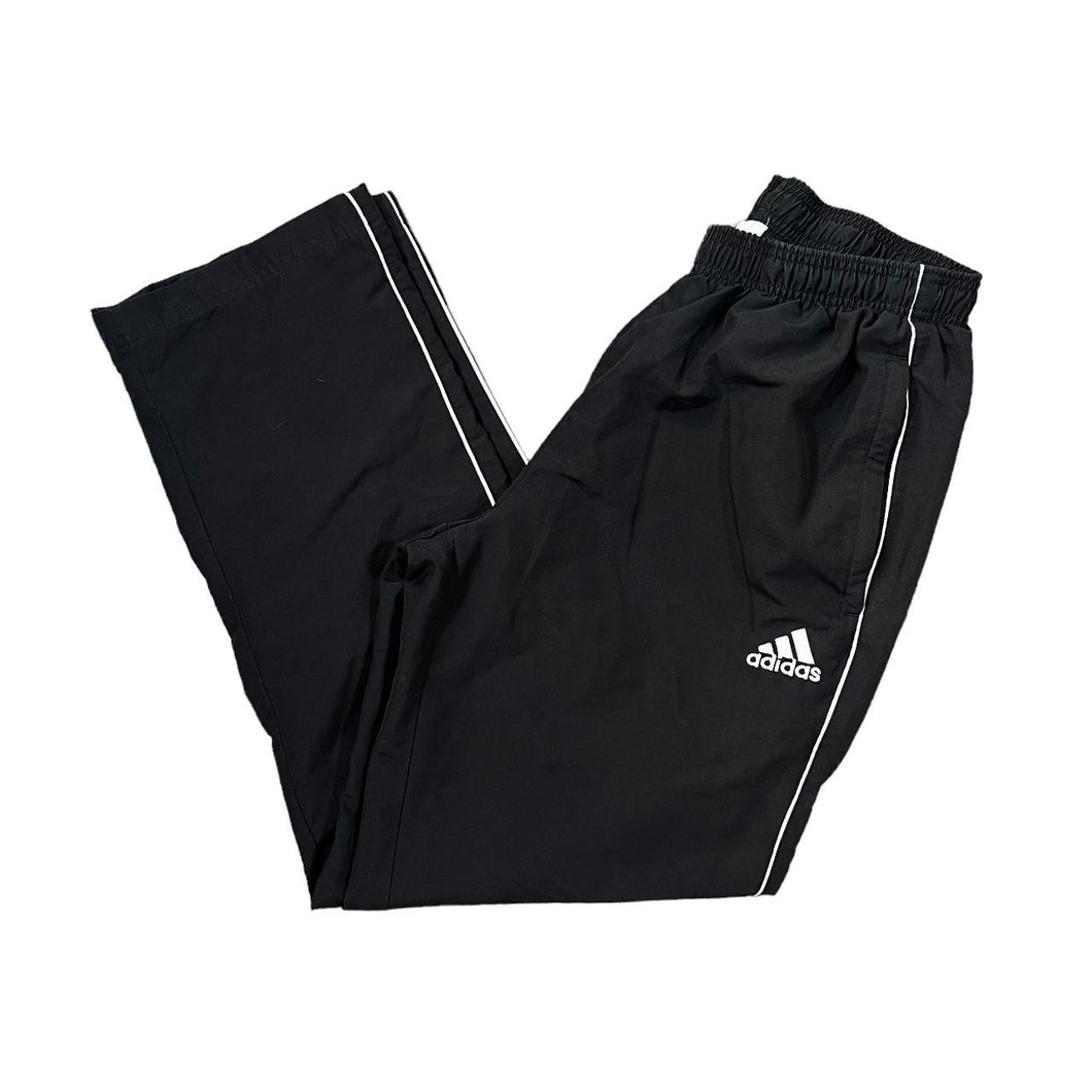 ADIDAS Classic Embroidered Mini Logo Black Tracksuit Bottoms