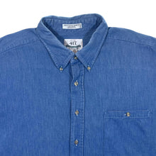 Load image into Gallery viewer, Vintage 417 By Van Heusen Classic Blue Denim Long Sleeve Button-Up Shirt
