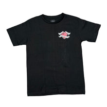 Load image into Gallery viewer, LUCKY THIRTEEN Gothic Tattoo Pinup Girl Spellout Graphic T-Shirt
