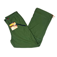 Load image into Gallery viewer, NO FEAR Classic Green Outdoor Hiking Windbreaker Utility Track Pants Trousers
