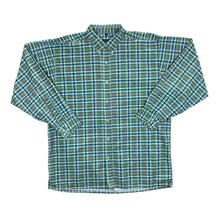 Load image into Gallery viewer, Early 00&#39;s HEAVY CONSTRUCTION Multi Plaid Check Long Sleeve Button-Up Cotton Shirt
