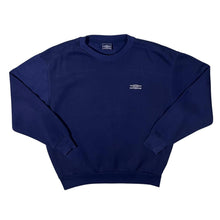 Load image into Gallery viewer, Early 00&#39;s Umbro Classic Embroidered Mini Logo Navy Blue Crewneck Sweatshirt
