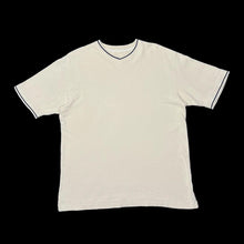 Load image into Gallery viewer, Early 00&#39;s GUISE Classic Basic Striped Trim Short Sleeve V-Neck T-Shirt
