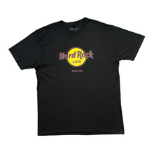 Load image into Gallery viewer, HARD ROCK CAFE &quot;Berlin&quot; Classic Souvenir Logo Spellout Graphic T-Shirt
