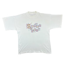Load image into Gallery viewer, Vintage 90's THE SWEATER SHOP Embroidered Spellout White Single Stitch T-Shirt
