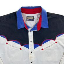 Load image into Gallery viewer, Vintage 90&#39;s Panhandle Slim Cowboy Western Popper Long Sleeve Shirt
