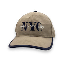 Load image into Gallery viewer, Vintage NEW YORK CITY “NYC” Acrylic Wool Embroidered Souvenir Spellout Baseball Cap
