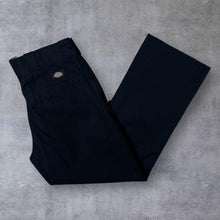 Load image into Gallery viewer, Dickies 874 Original Fit Skater Workwear Black Cropped Chino Pants Trousers
