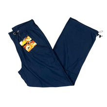 Load image into Gallery viewer, NO FEAR Classic Navy Blue Outdoor Hiking Windbreaker Utility Track Pants Trousers
