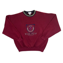 Load image into Gallery viewer, Vintage IZOD International Embroidered Spellout Crest Crewneck Sweatshirt
