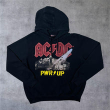 Load image into Gallery viewer, AC/DC (2022) "Pwr Up" Hard Rock Music Band Black Pullover Hoodie
