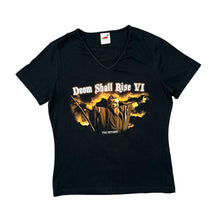 Load image into Gallery viewer, DOOM SHALL RISE VI (2009) &quot;The Return&quot; Doom Heavy Metal Music Band Festival Lineup T-Shirt
