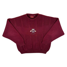 Load image into Gallery viewer, Vintage FARAH Embroidered Golf Motif Acrylic Wool Knit Sweater Jumper
