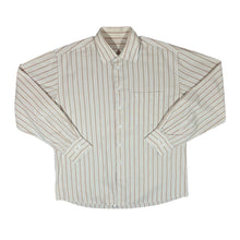 Load image into Gallery viewer, Vintage PIERRE CARDIN PARIS Multi Striped Long Sleeve Cotton Dress Shirt
