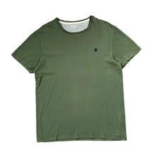 Load image into Gallery viewer, TIMBERLAND &quot;Slim Fit&quot; Classic Basic Embroidered Mini Logo Short Sleeve Cotton T-Shirt
