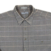 Load image into Gallery viewer, Vintage Geoffrey Beene Houndstooth Check Long Sleeve Cotton Shirt
