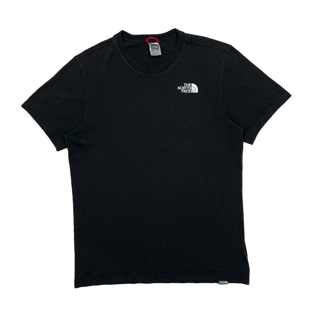 THE NORTH FACE TNF “Never Stop Exploring” Logo Spellout Graphic Cotton T-Shirt