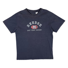 Load image into Gallery viewer, REEBOK &quot;East Coast Division&quot; Graphic Logo Spellout Faded Dark Navy T-Shirt
