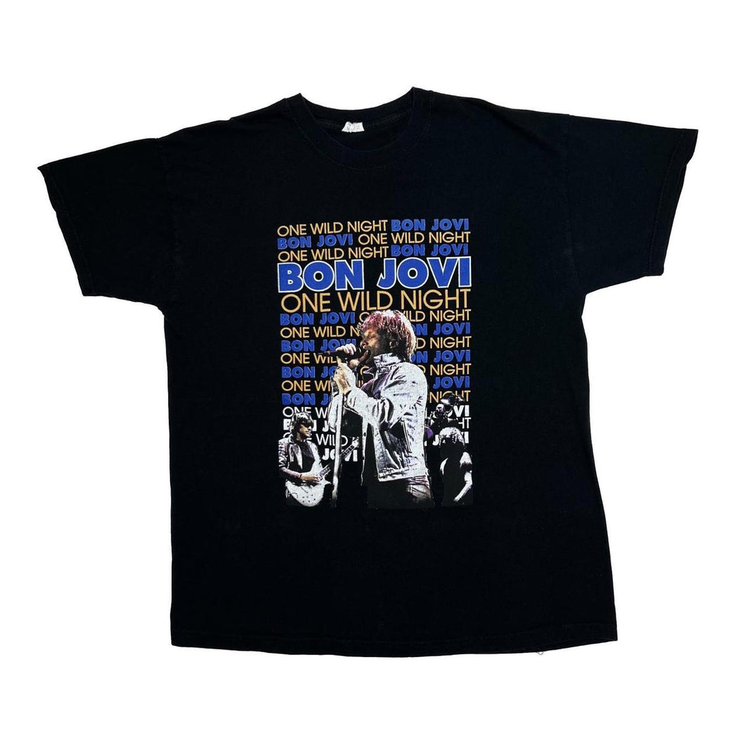 Vintage Screen Stars BON JOVI “One Wild Night Live 1985 - 2001” Hard Rock Band T-Shirt