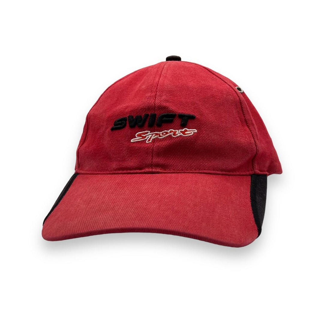 SUZUKI SWIFT SPORT Embroidered Spellout Car Motorsports Colour Block Baseball Cap