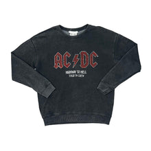 Load image into Gallery viewer, Mango x AC/DC &quot;Highway To Hell Tour &#39;79 Crew&quot; Diamante Graphic Hard Rock Band Crewneck Sweatshirt
