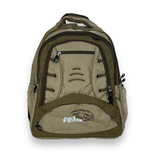 Load image into Gallery viewer, Early 00&#39;s NO FEAR Embroidered Skater Logo Brown Beige Backpack Rucksack Bag
