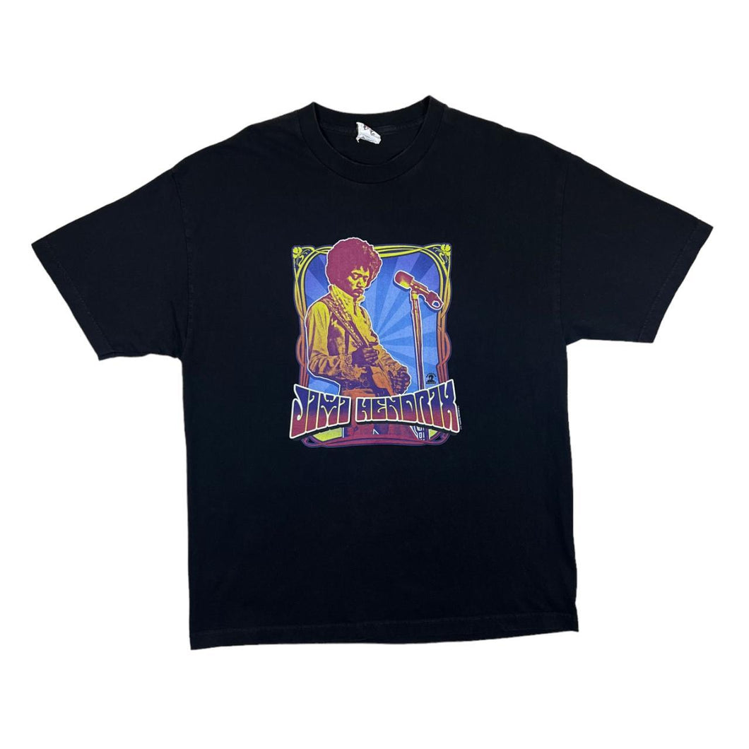 Early 00's Alstyle JIMI HENDRIX Psychedelic Blues Rock Music Band Graphic T-Shirt