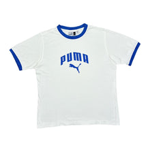 Load image into Gallery viewer, Vintage PUMA Classic Big Logo Spellout Graphic Ringer T-Shirt
