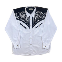 Load image into Gallery viewer, Vintage 90&#39;s GORTRUD Embroidered Western Cowboy Style Long Sleeve Shirt
