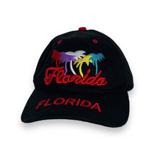 Load image into Gallery viewer, Early 00’s FLORIDA Embroidered Tropical Palm Tree Souvenir Spellout Baseball Cap
