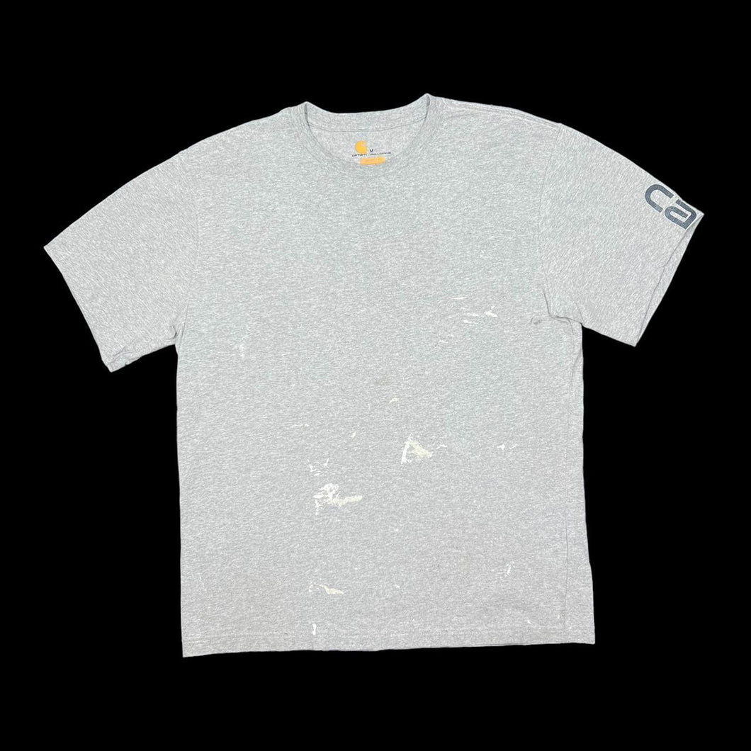 CARHARTT Sleeve Spellout Classic Distressed Cotton Short Sleeve T-Shirt