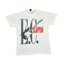 Load image into Gallery viewer, Vintage Top Tee (1988) ERIC CLAPTON Guitar Spellout Graphic Blues Rock Band Single Stitch T-Shirt
