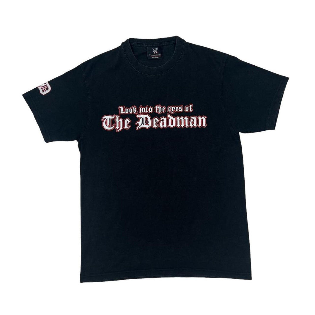 Early 00’s WWE (2004) THE UNDERTAKER “The Deadman” Wrestling Spellout Graphic T-Shirt